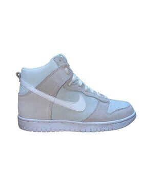 Nike Youth Mint & Grey Suede High-Top Lace-Up Casual Athletic Sneakers Size 6Y